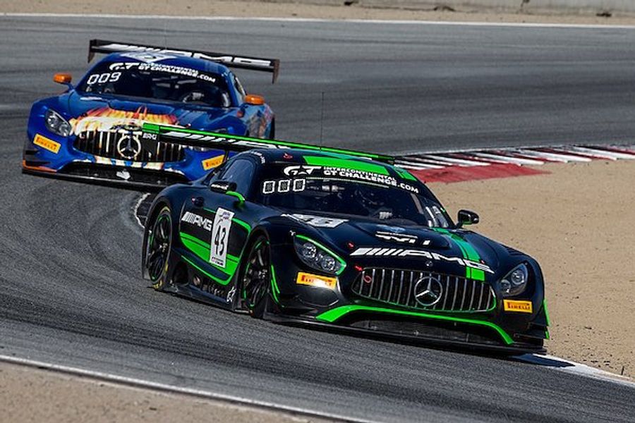 Mercedes-AMG Motorsport GT3 and GT4 Teams Qualify Second at Laguna Seca